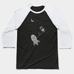 Monkey In Space Baseball T-Shirt